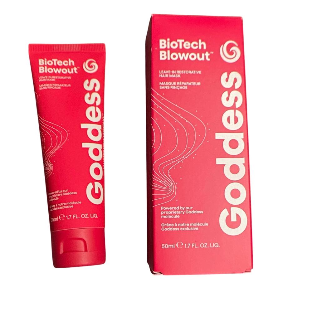 Goddess BioTech Blowout Leave-In Restorative Hair Mask 1.7 fl oz / 50 ml NIB